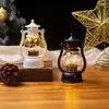 Lámpara de Aceite Pequeña LED Retro Transfronteriza Bolso Estilo Lámpara de Viento Lámpara de Velas Digital Decoración de Navidad Halloween Luz Nocturna