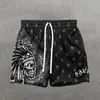 Comercio Electrónico Transfronterizo Suministro Pantalones Cortos para Hombre Patrón de Ojos Impresión 3D Pantalones de Playa de Verano Pantalones Casuales Dropshipping