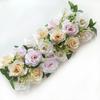 Arranjos Florais para Casamentos, Tiras Longas de Flores de Chão para Passarelas de Palco T, Decorações de Cena de Arco Transfronteiriças, Arranjos de Flores de Chão para a Temporada de Formatura 520