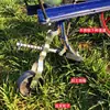 Nueva Sembradora Tipo Cuchara-Plato Empuje Manual Maíz Cacahuete Trigo Colza Sorgo Girasol Máquina de Siembra y Fertilización
