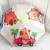 Paraguas infantil con funda impermeable especial para estudiantes de primaria y preescolar, automático y seguro, se puede imprimir con un logo, resistente a los rayos UV