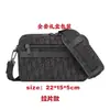 Nuevo Bolso de Hombro de Lona Versátil para Hombre, Bolso Cruzado Jacquard Bordado con Cremallera, Bolso Cruzado Versátil con Anillo