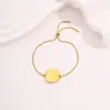 Diseño Simple Más Vendido Pulsera de Acero de Titanio Para Niñas Moda Europea Americana Pulsera Lavable No Se Desvanece Cadena Venta al por Mayor