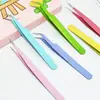 Popular Bolsa Colorida de Herramientas DIY de Pinzas Puntiagudas y Planas, Pegatinas y Diamantes de Imitación para Diarios, Artículos de Regalo