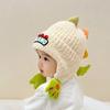 Toucas de Bebê para Outono e Inverno, Toucas Pequenas para Bebês de um Mês para Sair, Toucas de Lã Quentes para Bebês, Toucas Fetais de Tricô com Proteção para as Orelhas