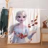 Manta de edredón de invierno rectangular casual portátil de doble cara Frozen para dormir