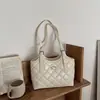 Bolso Casual de un Solo Hombro para Debajo del Brazo para Uso Diario, Estilo Coreano Versátil, Nuevo Diseño Acolchado para Ir al Trabajo, Bolso de Mujer 2026, Súper Popular, Gran Capacidad