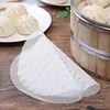 Esterilla de silicona para cocinar al vapor, paño para cocinar al vapor de grado alimenticio, esterilla antiadherente para cocinar al vapor bollos, pan al vapor y dumplings pequeños, adecuada para uso doméstico