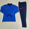 2406 Traje de Treino Meio-fechamento Placa Leve Traje Adulto Placa Leve Traje de Futebol Traje de Treino de Futebol Estampa Traje de Competição Esportiva