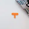 Novo Cordão para Celular com Clipe Pad de Moldagem Integrada em TPU Adesivo Traseiro de Cor Sólida Patch de Conexão Fixa Resistente Anti-Perda