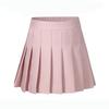 [Liquidação] Conjunto de Roupa Legal para Meninas, Saia Plissada Curta Lisa, Saia Curta Casual Estilo Doce para Meninas, Saia Preta