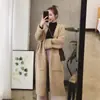 Cardigã de malha feminino para primavera, outono e inverno 2026, novo estilo coreano, solto, casual, estiloso, comprimento médio, casaco suéter de caimento solto, moderno