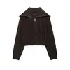 Comercio exterior otoño 2026 nuevo estilo europeo y americano moda femenina casual holgada chaqueta y pantalones de pierna ancha 8372277