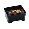Envío Gratis Caja de Arroz con Anguila Caja de Sushi Plato de Sushi Caja Bento de una Sola Capa con Tapa Caja Bento Japonesa Caja para Llevar Snacks