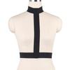 Fornecimento Transfronteiriço de Roupas de Bambu, Popular na Europa e América, Sexy Preto com Decote Halter Vazado Lingerie Feminina O0122