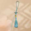Adornos Colgantes para Coche Bolsita Accesorios Bolsa Adornos Colgantes Borla Pequeña para Manualidades Cuerda de Mano