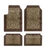 Alfombrilla Retro Persa para Coche Amazon Resistente al Desgaste Resistente a la Suciedad Alfombrilla Especial de Cuatro Piezas Etiquetado TEMU