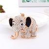 Chaveiro de carro transfronteiriço bonito elefante pingente chaveiro atacado metal cartoon pequeno presente spot criativo
