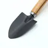 Pá para Vegetais Selvagens Cabo de Madeira Conjunto de Três Peças Pá para Flores Pá Pequena Pá de Jardim Jardinagem Jardinagem Plantio Pá Pequena para Flores Pá de Jardim