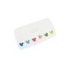 Diseñado Verano Fresco y Versátil Colorido Set de Aretes de Flores Coreano Simple Pequeño Exquisito Aretes para Mujeres