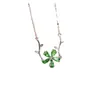 Venta al por mayor de fábrica Popular Pulsera de Diopsido Natural con Incrustaciones de Plata S925 Piedra Principal 3*5 Joyería de Lujo Venta Directa de Fábrica