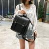 Mochila de moda nueva, moderna, retro, versátil, para mujer, suministro transfronterizo, textura avanzada, gran capacidad, bolsa de mensajero