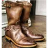 2026 Botas de Media Caña con Hebilla Estilo Nuevo Botas para Hombre Botas Chelsea Hombre