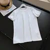 Camiseta de Verão 2026 com Gola Redonda, Ombro Normal, Master T, Moda Casual Manga Curta Feminina D483456 465754 474404