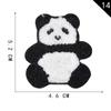 Etiqueta de Bordado Computadorizado Yuanda Animal de Desenho Animado Toalha Bordado Tecido de Bordado Adesivo Acessórios para Roupas Patches Acessórios DIY Adesivo de Tecido