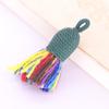 Acessórios Ultra-curtos Pulseira Pingente Colar Pingente Borla Estilo Étnico de Xizang Fio de Algodão Colorido Borla Curta