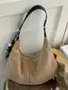 Bolsa de Ombro Única Xiaomi Chic Estilosa 2026 Outono Nova Bolsa de Braço Retrô Simples Feminina de Grande Capacidade para o Dia a Dia Bolsa Bolinho