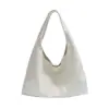Bolsa feminina de grande capacidade 2026 nova outono e inverno para o dia a dia textura vintage ombro único axila tote bolsa balde