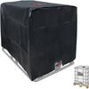 Cubierta para Cubo de Agua 1000L Cubierta para Tanque de Agua Exterior Impermeable a Prueba de Polvo Aislamiento Térmico Fabricada en Fábrica Cubierta para Contenedor IBC de Toneladas Grado Impermeable