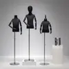 Adereços de modelo infantil, manequins de vitrine de loja de roupas, manequins de corpo inteiro masculino e feminino para crianças maiores e adolescentes, suportes de exibição de roupas infantis