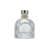 Botella Vacía de Aromaterapia sin Fuego, Jarrón Hidropónico para el Hogar, Adorno de Vidrio, Difusor, Perfume, Agua Floral, Botella de Vidrio Recargable