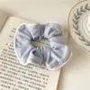 Scrunchie Floral Doce Rosa Suave de Verão Romântico Estilo Mori Beleza de Fada Toque de Alto Padrão Prendedor de Cabelo Acessórios de Cabelo