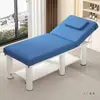 Cama de Belleza, Cama de Masaje Especial para Salón de Belleza, Cama de Masaje Spa, Cama de Fisioterapia para el Hogar con Bordado de Patrón de Agujeros, Cama para Extracción de Cerumen, Cama de Terapia de Fuego