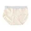 Calzones de Algodón Puro para Mujer Talla Grande 10A Antibacterianos con Entrepierna Extendida de Cintura Media Estilo Mori para Chicas Que No Aprietan las Caderas