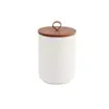 Pote de cerâmica nórdico pote doméstico selado porta-chá pote grande pote de armazenamento de grãos para cozinha pote de armazenamento pote de café