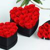 Cubo de Abrazos en Forma de Corazón Regalo de San Valentín Rosa al por Mayor Regalo de Cumpleaños para Niñas Flor Inmortal Acabado Navidad