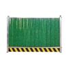 Construção de cercas de aço coloridas, estrutura de aço para canteiro de obras, defletor pré-fabricado, placa sanduíche de PVC, chapa de ferro simples, guarda-corpo municipal