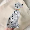 Gato Naranja de Dibujos Animados Lindo, Dálmata, Pinza para el Cabello de Acetato, Estilo Femenino, Pinza de Tiburón con Forma de Tigre, Accesorios Divertidos para el Cabello al por Mayor
