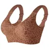Lingerie feminina Amazon para seios pequenos, push-up, sem aro, anti-queda, decote em X, confortável, respirável, sem costura, sutiã esportivo plus size
