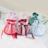 Bolsa de Dulces de Terciopelo para Boda Caja de Dulces de Tela de Terciopelo Caja de Dulces Acompañante para Boda China-Europea Bolsa de Regalo al por Mayor