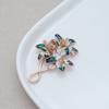 Broche de flor de peonía de temperamento antiguo accesorios estilo nacional retro para mujer flores de alta gama accesorios para traje material de horquilla
