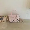 Bolso de Lunares de Comercio Exterior de Moda y Popular para Mujer, Nuevo Bolso Cruzado Versátil de Moda 2026, Bolso de Mano, Bolso Cubo, Bolso Tote Pequeño