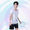 Nuevo traje de entrenamiento de bádminton de verano de manga corta para entrenamiento de tenis de mesa, ropa de equipo de competición, ropa deportiva, top y falda