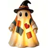 Nuevo producto transfronterizo: Decoración de adorno de artesanía de resina de fantasma patchwork de Halloween para fiestas y decoración de jardín