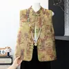Chaqueta chaleco de alta gama para madre de mediana edad, nuevo estilo otoño 2026, ropa para mujeres de mediana edad y mayores, top chaleco de nuevo estilo chino