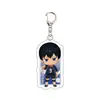 Anime Voleibol 6cm Llavero Acrílico Versión Q Serie de Productos de Anime Accesorios para Mochila Llavero Colgante